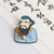 Cartoon Style Pin Cartoon Character Alloy Stoving Varnish No Inlaid Unisex Brooches