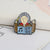 Cartoon Style Pin Cartoon Character Alloy Stoving Varnish No Inlaid Unisex Brooches