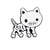 Cartoon Style Pin Cat Alloy Unisex Brooches