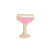 Cartoon Style Pin Cat Flower Wine Glass Alloy Enamel Unisex Brooches