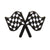 Cartoon Style Pin Checkered Alloy Plating Unisex Brooches