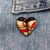 Cartoon Style Pin Color Block Alloy Printing Unisex Brooches