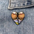 Cartoon Style Pin Color Block Alloy Printing Unisex Brooches