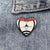 Cartoon Style Pin Color Block Alloy Printing Unisex Brooches