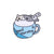 Cartoon Style Pin Cup Cat Alloy Enamel Metal Unisex Brooches