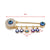 Cartoon Style Pin Devil'S Eye Alloy Inlay Rhinestones Women'S Brooches