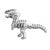 Cartoon Style Pin Dinosaur Alloy Plating Unisex Brooches