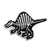 Cartoon Style Pin Dinosaur Alloy Plating Unisex Brooches