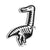 Cartoon Style Pin Dinosaur Alloy Plating Unisex Brooches