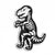 Cartoon Style Pin Dinosaur Alloy Plating Unisex Brooches