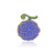 Cartoon Style Pin Fruit Alloy Enamel Unisex Brooches