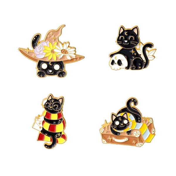 Cartoon Style Pin Geometric Alloy Stoving Varnish No Inlaid Unisex Brooches