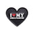 Cartoon Style Pin Heart Shape Alloy Plating Unisex Brooches