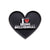 Cartoon Style Pin Heart Shape Alloy Plating Unisex Brooches