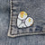 Cartoon Style Pin Heart Shape Mixed Materials Unisex Brooches