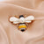 Cartoon Style Pin Imitation Pearl Alloy Rhinestone Enamel Unisex Brooches