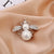 Cartoon Style Pin Imitation Pearl Alloy Rhinestone Enamel Unisex Brooches