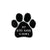 Cartoon Style Pin Letter Paw Print Alloy Enamel Unisex Brooches