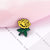 Cartoon Style Pin Plant Alloy Unisex Brooches