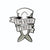 Cartoon Style Pin Shark Alloy Enamel Unisex Brooches