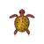 Cartoon Style Pin Tortoise Alloy Unisex Brooches