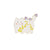 Cartoon Style Rabbit Animal Frog Alloy Stoving Varnish Plating Kid's Corsage Brooches Collar Pin