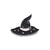 Cartoon Style Retro Cowboy Style Wizard's Hat Devil's Eye Alloy Stamping Stoving Varnish Plating Unisex Brooches