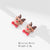 Cartoon Style Santa Claus Resin Epoxy Women's Ear Studs 1 Pair