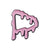 Cartoon Style Simple Style Solid Color Alloy Stamping Stoving Varnish Plating Women's Brooches