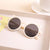 Cartoon Style Solid Color Ac Round Frame Full Frame Kids Sunglasses