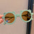 Cartoon Style Solid Color Pc Round Frame Full Frame Kids Sunglasses