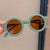 Cartoon Style Solid Color Pc Round Frame Full Frame Kids Sunglasses