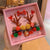 Cartoon Style Star Bow Knot Elk Cloth Resin Hair Clip 1 Set