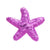 Cartoon Style Star Pu Leather Sequins Hair Clip 1 Piece