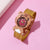 Cartoon Style Strawberry Buckle Quartz Kids Watches