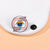 Cartoon Style Streetwear Cool Style Palm Eye Alloy Stamping Stoving Varnish Plating Unisex Badge Brooches Collar Pin