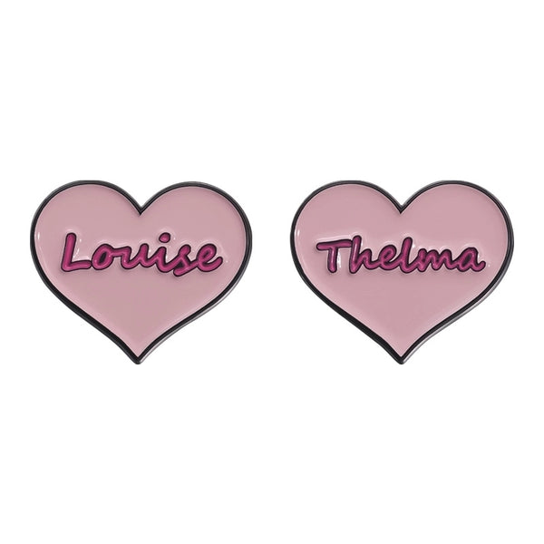 Cartoon Style Sweet Letter Heart Shape Alloy Stamping Stoving Varnish Plating Unisex Brooches