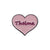 Cartoon Style Sweet Letter Heart Shape Alloy Stamping Stoving Varnish Plating Unisex Brooches