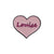 Cartoon Style Sweet Letter Heart Shape Alloy Stamping Stoving Varnish Plating Unisex Brooches