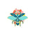 Cartoon Style Sweet Pin Flower Butterfly Alloy Enamel Unisex Brooches