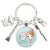 Cartoon Style Teeth Alloy Glass Unisex Bag Pendant Keychain