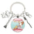 Cartoon Style Teeth Alloy Glass Unisex Bag Pendant Keychain