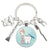 Cartoon Style Teeth Alloy Glass Unisex Bag Pendant Keychain