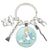 Cartoon Style Teeth Alloy Glass Unisex Bag Pendant Keychain