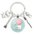 Cartoon Style Teeth Alloy Glass Unisex Bag Pendant Keychain