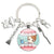 Cartoon Style Teeth Alloy Glass Unisex Bag Pendant Keychain