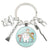 Cartoon Style Teeth Alloy Glass Unisex Bag Pendant Keychain