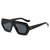 Casual Basic Simple Style Irregular Leopard Pc Polygon Full Frame Women's Sunglasses