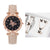 Casual Butterfly Buckle Quartz Women's Watches