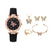 Casual Butterfly Buckle Quartz Women's Watches